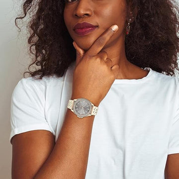 Γυναικείο ρολόι Tommy Hilfiger Ema 1782482 με ροζ χρυσό ατσάλινο μπρασελέ και γκρι καντράν διαμέτρου 38mm.